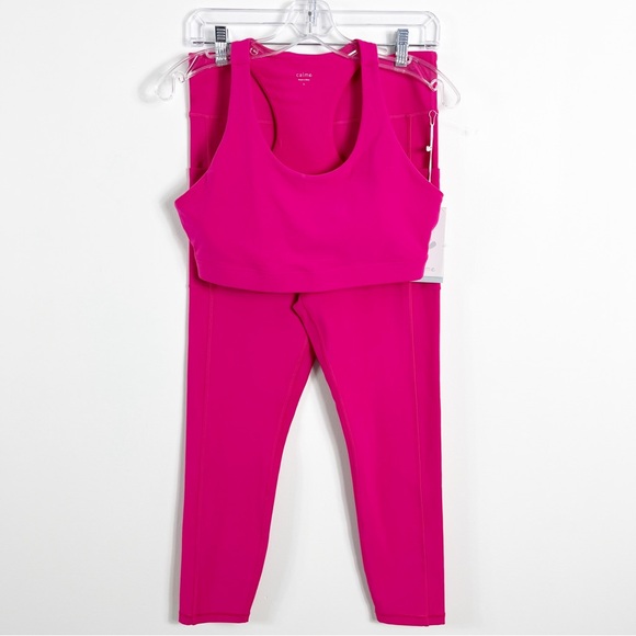 Johnny Was Calme Endurance Leggings Sports Bra Set Size...